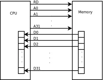 访问内存读数据的过程